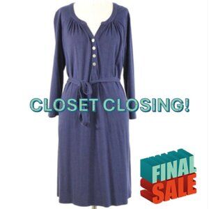| Boden | Knit Jersey Shirt Dress